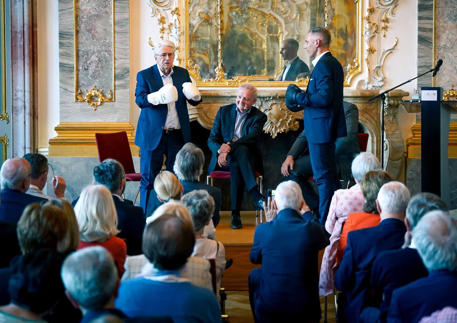Impression von den Bruchsaler Schlossgesprächen im Bruchsaler Schloss