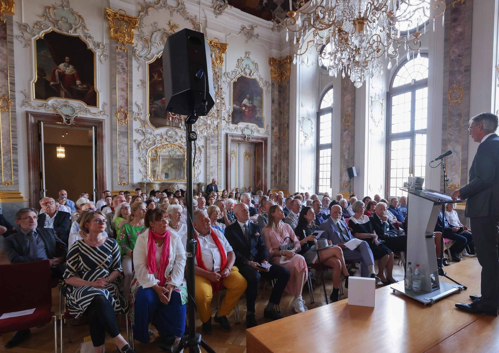 Impression von den Bruchsaler Schlossgesprächen im Bruchsaler Schloss