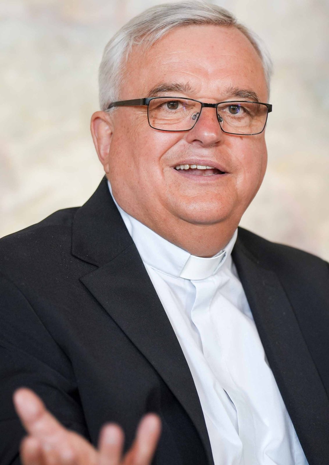 Bischof Karl-Heinz Wiesemann bei den Bruchsaler Schlossgesprächen