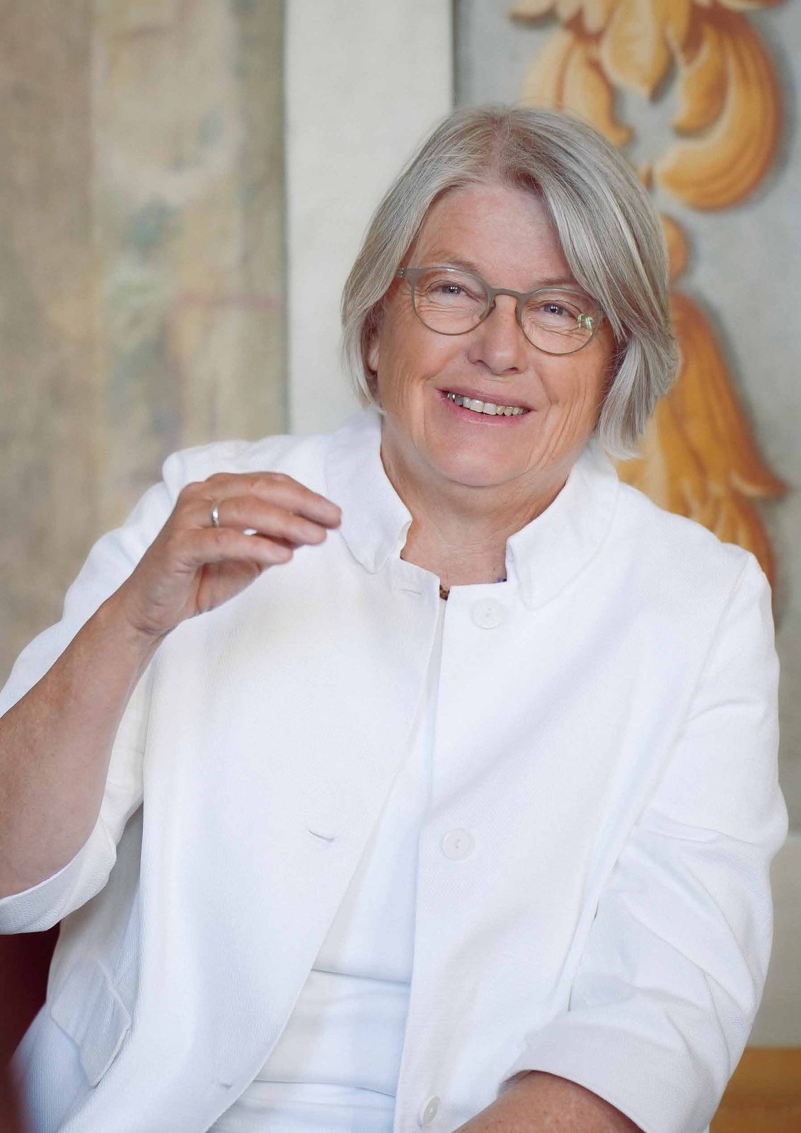 Prof. Dr. Claudia Wiesemann bei den Bruchsaler Schlossgesprächen