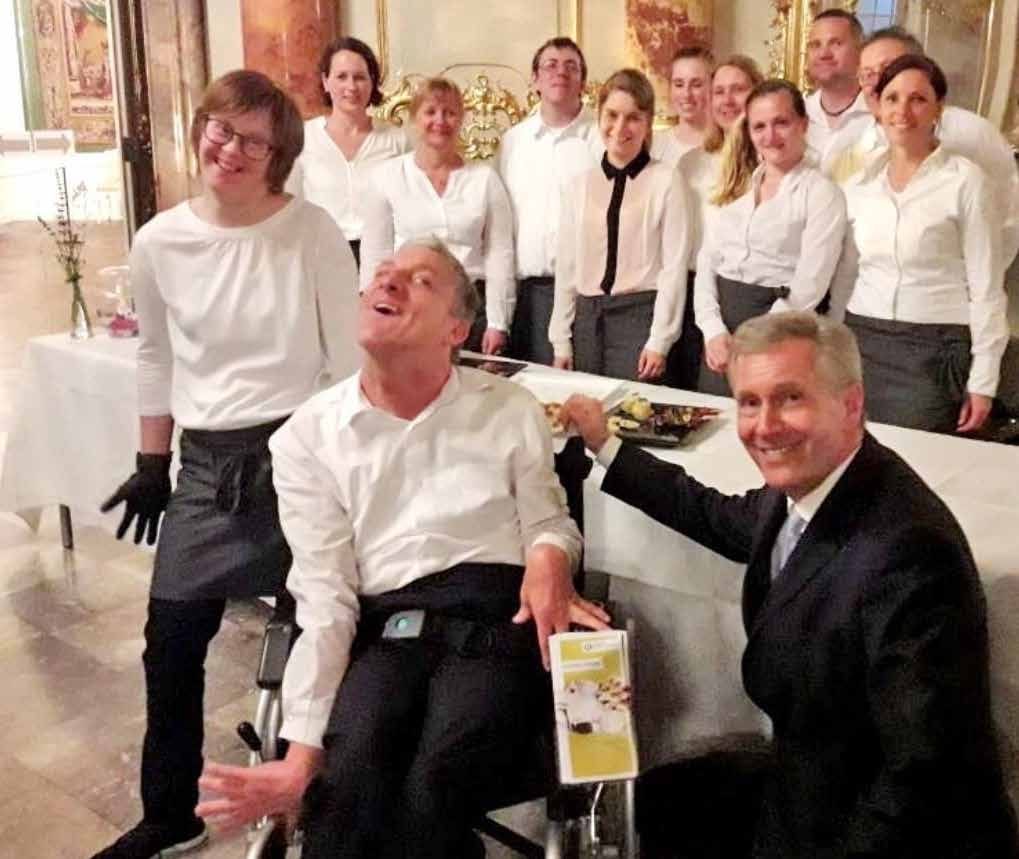 Catering-Team der Lebenshilfe Bruchsal