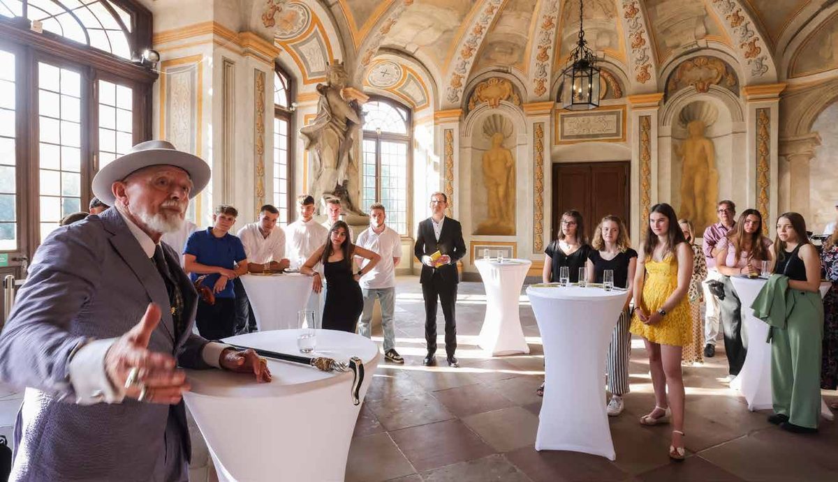 Gesprächsrunde mit Schülerinnen und Schülern